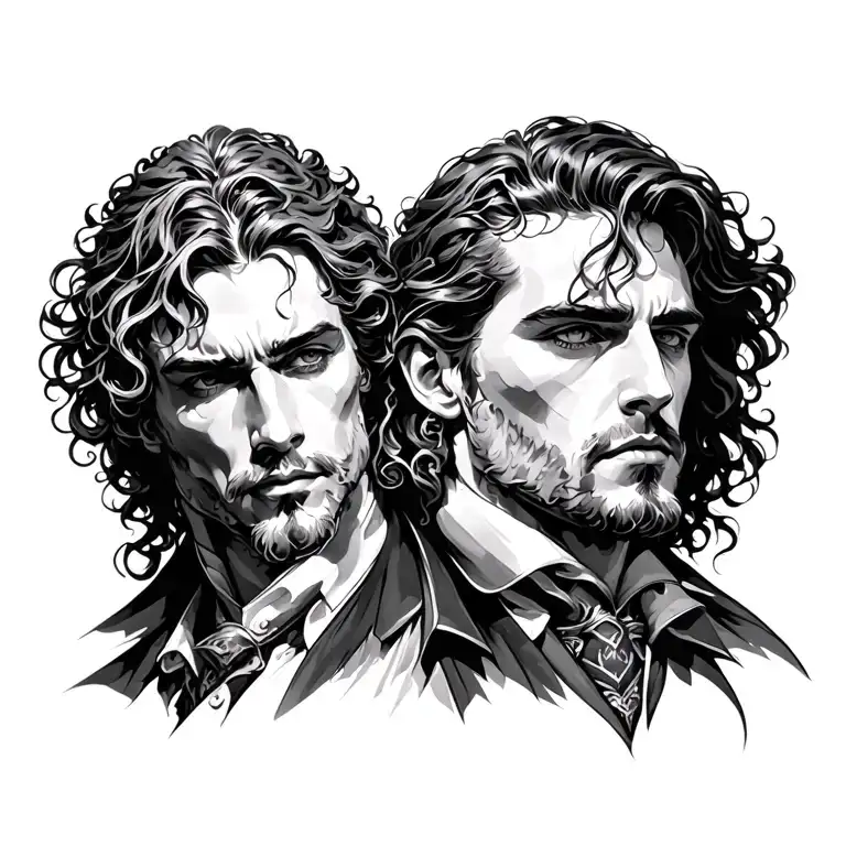 Constantine tattoo design idea