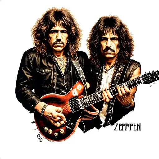 Led Zeppelin tattoo design idea