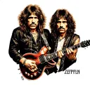 Led Zeppelin tattoo design idea