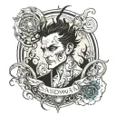 sandman tattoo design idea