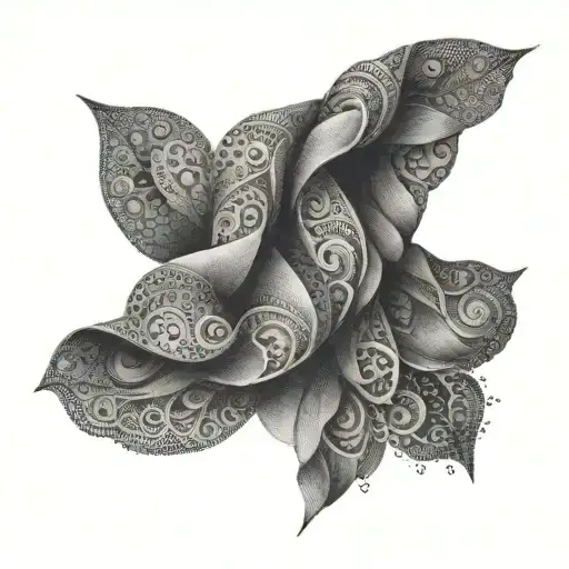 blankets tattoo design idea