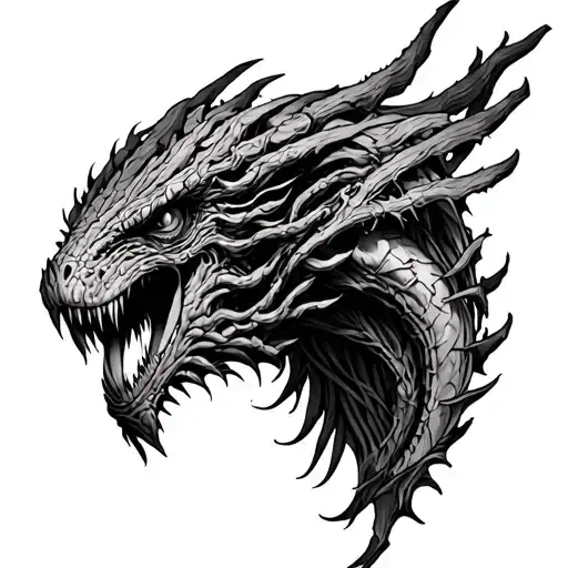 cryptids sleeve tattoo design tattoo design idea