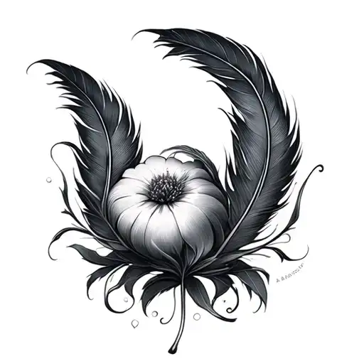 Plumearia tattoo design idea
