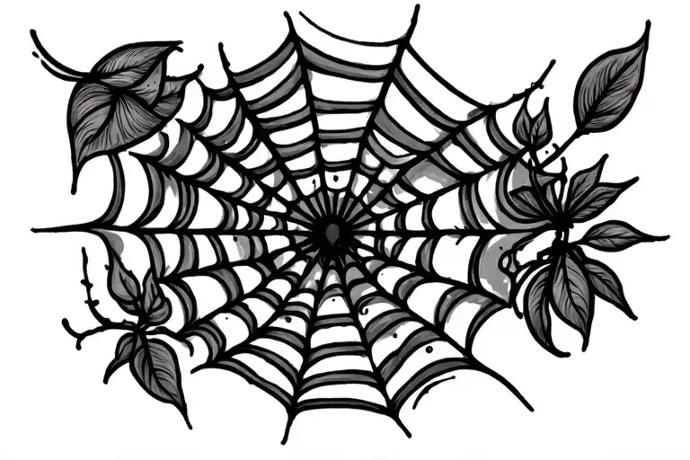 Tattoo with spider web on the elbow length tattoo design inspired tattoo design idea