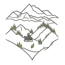 snowmobile mountain scene tattoo design idea