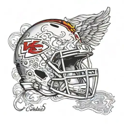 Kansas City Chiefs tattoo design idea