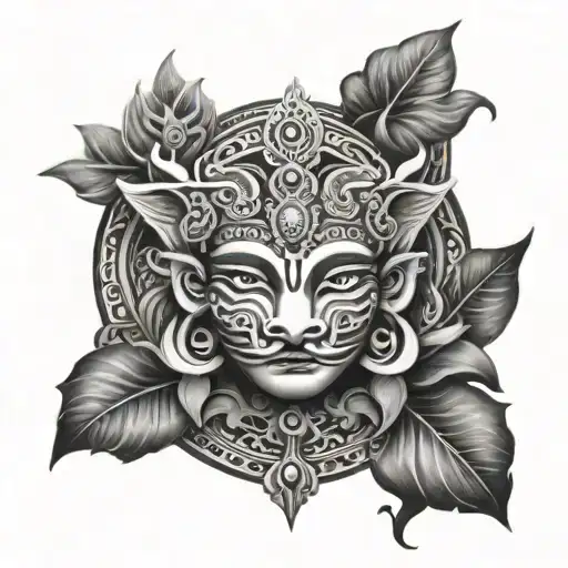 balinese tattoo design idea
