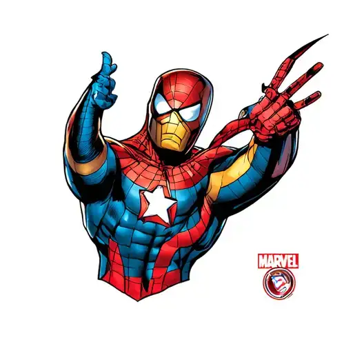 Marvel Comic tattoo design idea