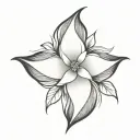 Coverup Floral tattoo design idea