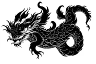 Leviathan tattoo design idea