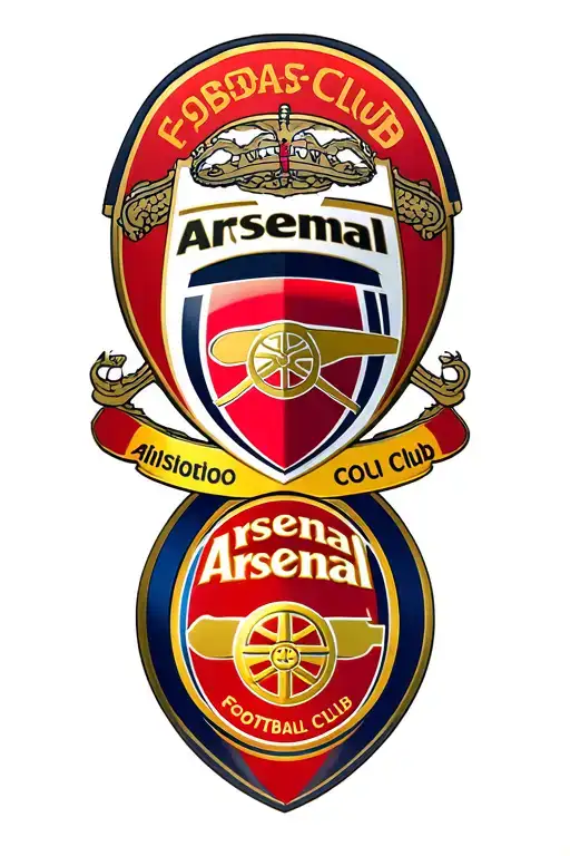 arsenal football club tattoo design idea