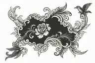2003 in Renaissance style tattoo design idea