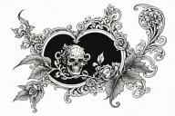 2003 in Renaissance style tattoo design idea