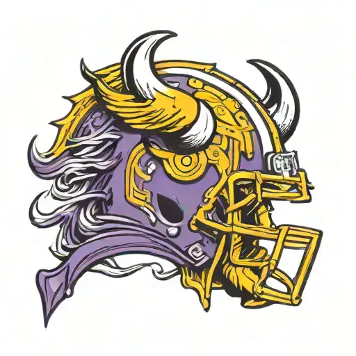 Minnesota Vikings tattoo design idea