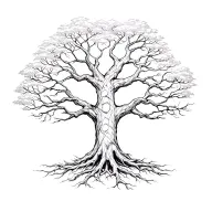 Tree Of Knowledge tattoo design idea