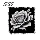 555 tattoo design idea