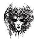 Isidora blasphemous tattoo design idea
