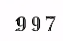 "1997" tattoo design idea