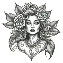 sabrina tattoo design idea