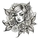 sabrina tattoo design idea