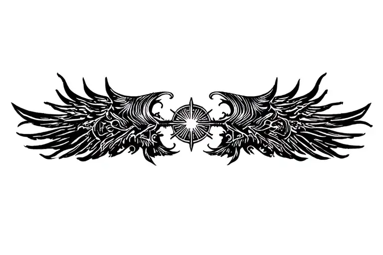 templar tattoo design idea