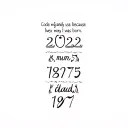 2575, code my family use because I was born 2002, Alex 2005, mum 1977 and dad 1975 tattoo design idea