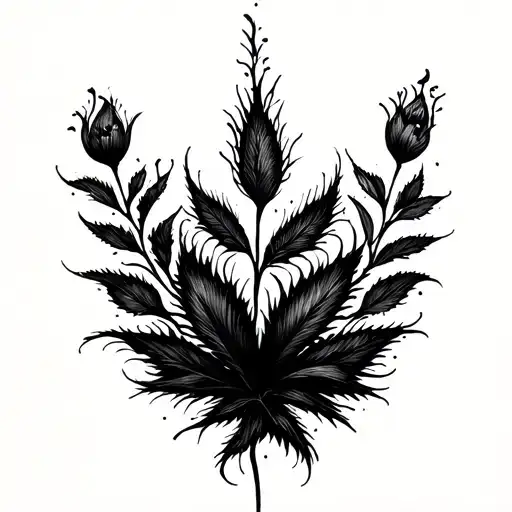 seed planted tattoo design idea