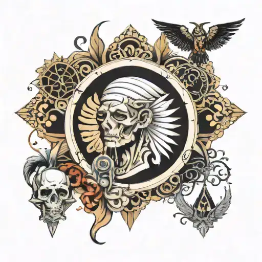 10 plagues of egypt tattoo design idea