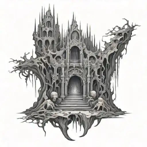 Hells Gate tattoo design idea