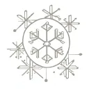 snowflake tattoo winner tattoo design idea
