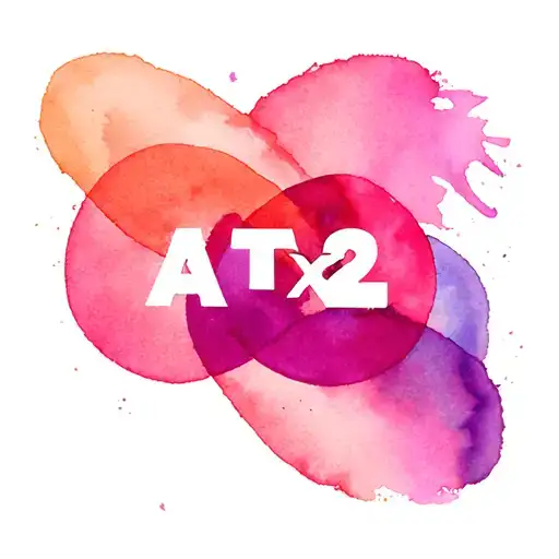 "ATx2" infinity symbol merging tattoo design idea