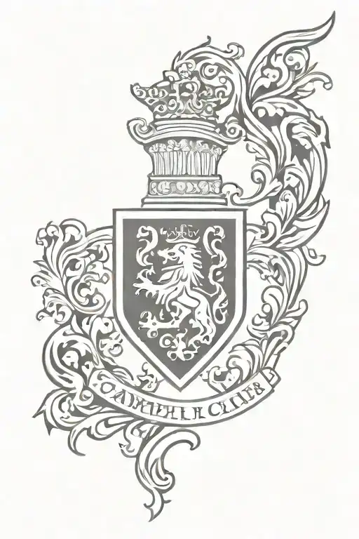 Campbell Clan crest tattoo design idea