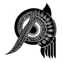 Sumerian tattoo design idea
