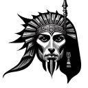 Sumerian tattoo design idea