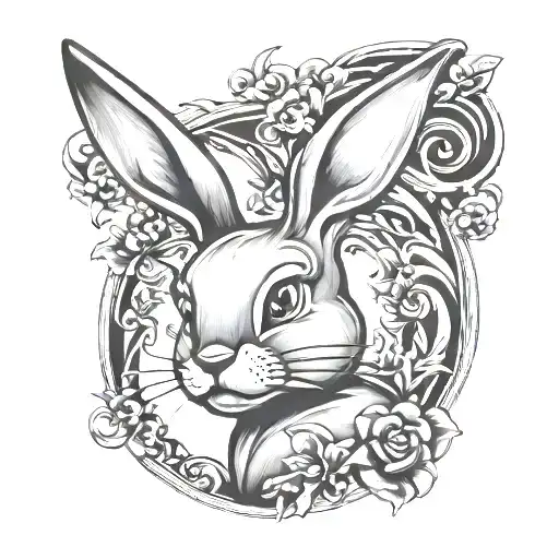 playboy bunny tattoo design idea