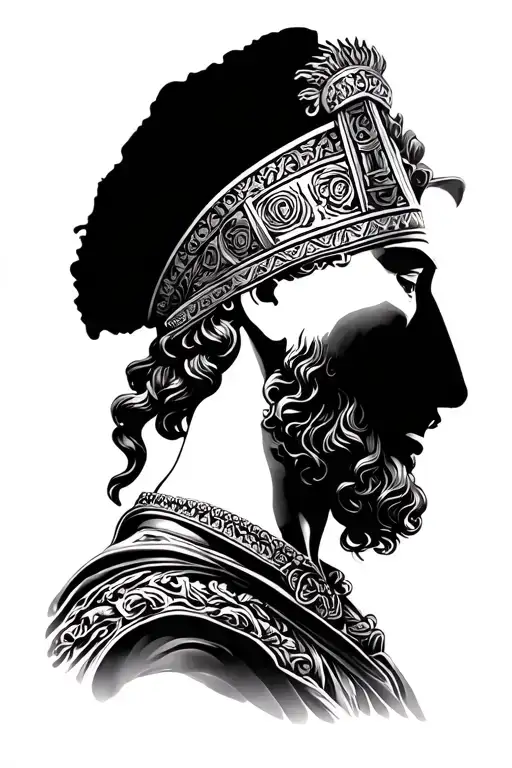Roman empire tattoo design idea