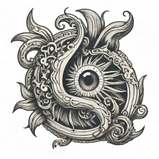 Butthole tattoo design idea