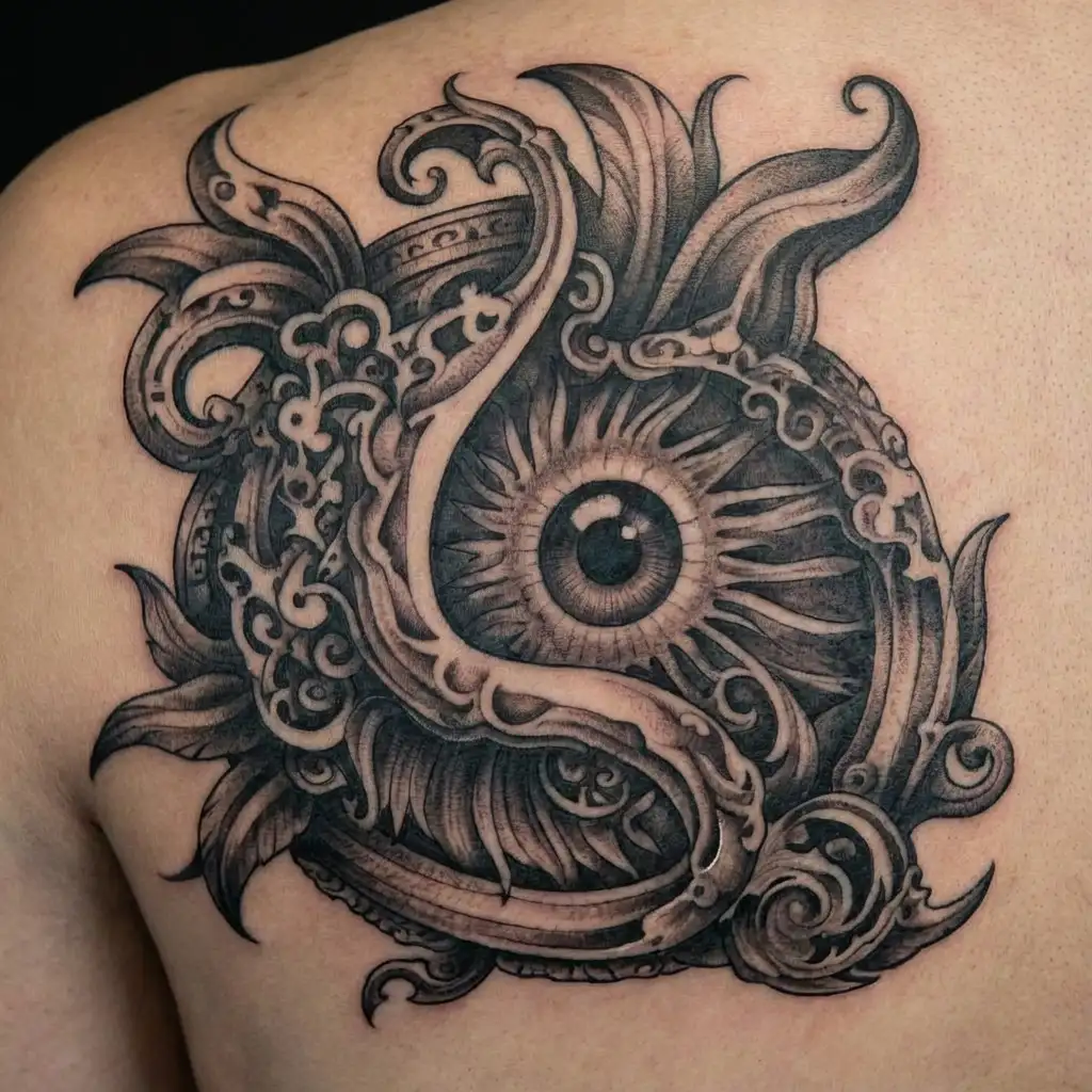 Butthole tattoo design idea