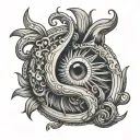 Butthole tattoo design idea