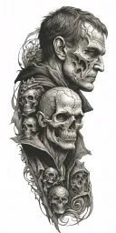 hamlet tattoo design idea