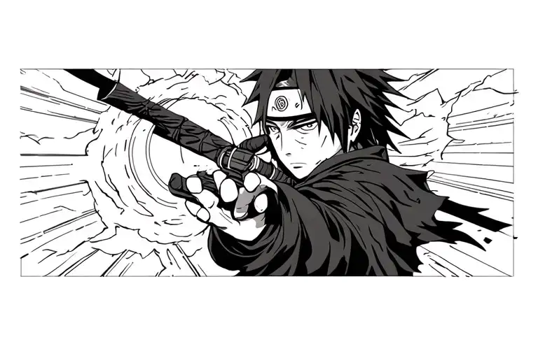 obito uchiha tattoo design idea