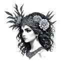 Frigg tattoo design idea