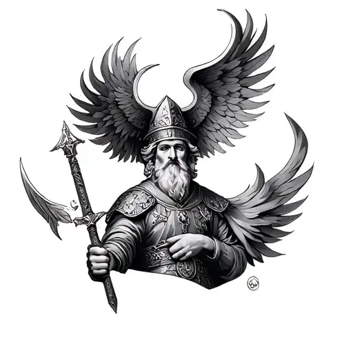 St Florian tattoo design idea