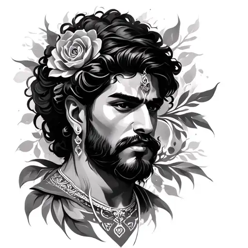 Arjun tattoo design idea