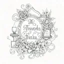 proverbs 13:20 tattoo design idea