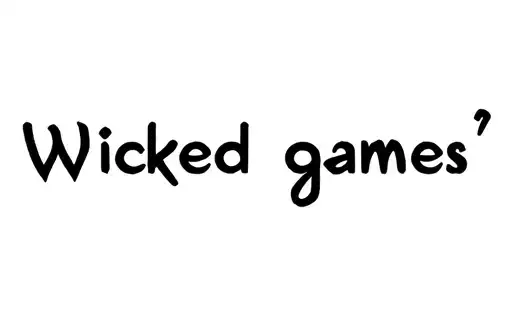 "Wicked games" tattoo design idea