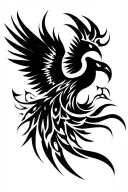 Garuda God tattoo design idea