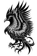 Garuda God tattoo design idea