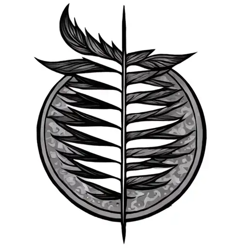 Ogham tattoo design idea