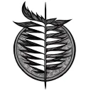 Ogham tattoo design idea